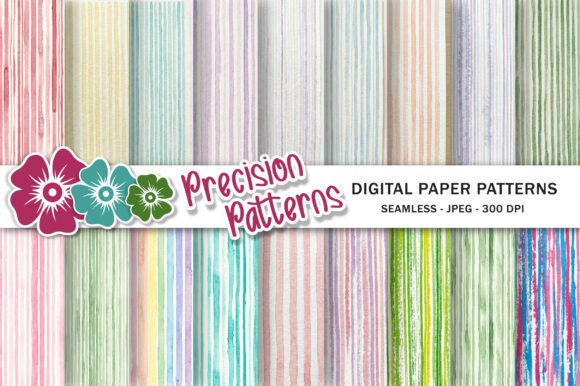Download Watercolor Stripes Background Bundle - Bundle Collection