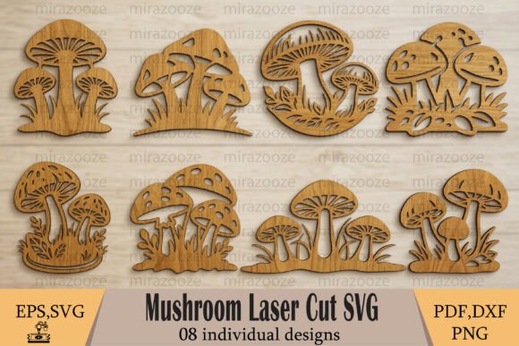 Download Mushroom Wall Decor Bundles - Bundle Collection