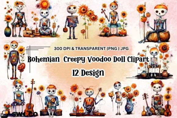 Download Bohemian Creepy Doll Clipart - Clipart Collection