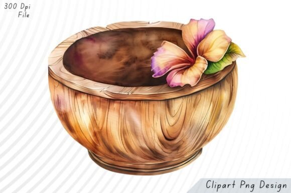 Download Tiki Bloom Bowl PNG Clipart - Clipart Collection