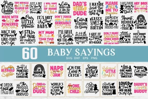 Download Baby Sayings Newborn Bundle - Bundle Collection