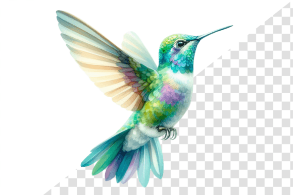 Download Hummingbird Art Watercolors Clipart - Clipart Collection
