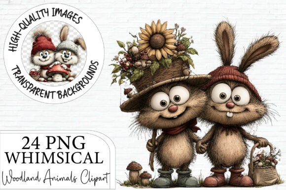 Download Woodland Animals PNG Clipart Bundle - Bundle Collection