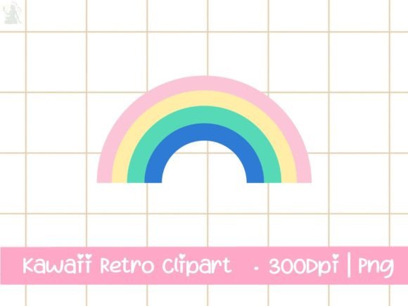 Download Pastel Rainbow Clipart - Clipart Collection