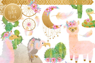 Download Enchanted Boho Desert Clipart Set - Clipart Collection