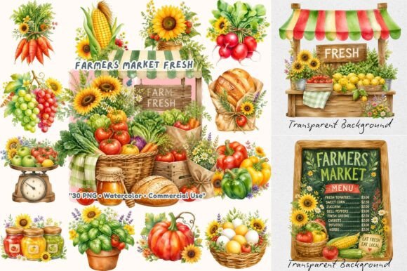 Download Coquette Farmers Market Fresh Clipart - Clipart Collection