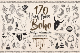 Download Boho Tribal Design Elements Clipart - Clipart Collection