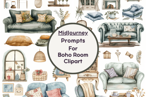 Download Ai Prompt for Boho Home Clipart - Clipart Collection