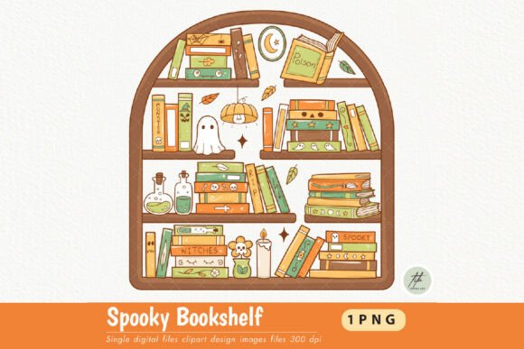 Download Halloween Bookish Clipart - Premium Resources