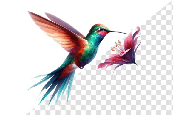 Download Hummingbird Art Watercolors Clipart - Clipart Collection