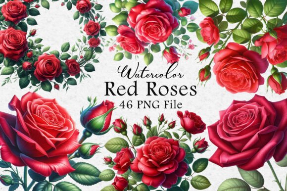 Download Red Roses Clipart, Rose Flowers PNG - Clipart Collection