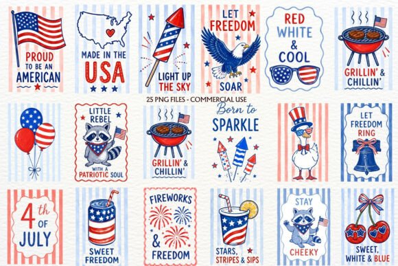 Download Independence Day PNG 4th of July Clipart - Clipart Collection