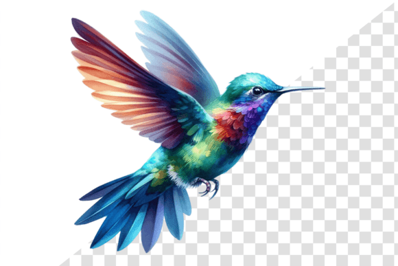 Download Hummingbird Art Watercolors Clipart - Clipart Collection