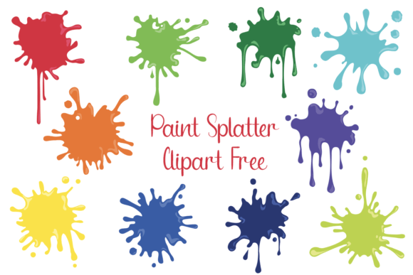 Download Paint Splatter Clipart Free - Clipart Collection
